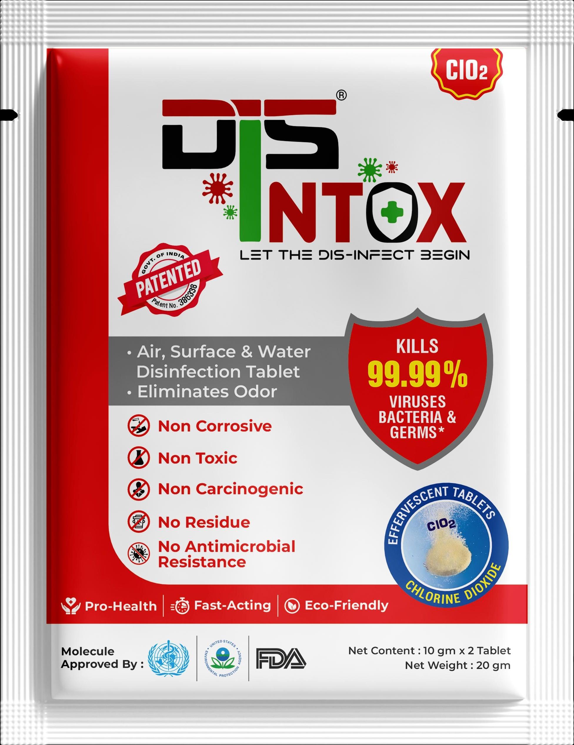 Disintox Product Package