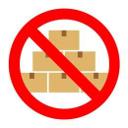 No large storage required